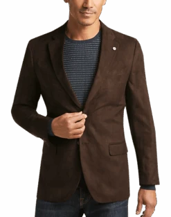 Nautica Brandford Microsuede Modern Fit Sport Coat, Bright Blue