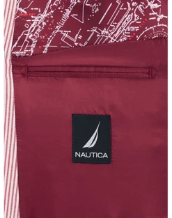 Nautica Modern Fit Light Weight Sport Coat, Green Seersucker -Mens Dress Shirts Store MW40 15R2 11 NAUTICA RED SEERSUCKER ALT2
