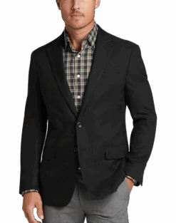 Pronto Uomo Modern Fit Sport Coat, Black