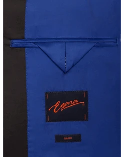 Egara Slim Fit Peak Lapel Dinner Jacket, Teal -Mens Dress Shirts Store MW40 168W 14 EGARA BLUE ALT2