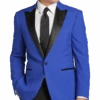 Egara Slim Fit Peak Lapel Dinner Jacket, Teal