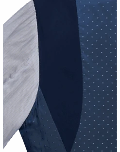 Michael Strahan Classic Fit Sport Coat, Blue Mini Houndstooth -Mens Dress Shirts Store MW40 16GT 92 MICHAEL STRAHAN BLUE MINI HOUNDSTOOTH ALT5