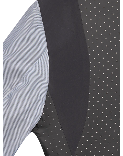 Michael Strahan Classic Fit Sport Coat, Gray Plaid 4 Michael Strahan Classic Fit Sport Coat, Gray Plaid - Image 4