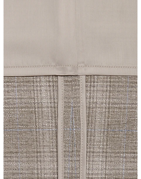 Pronto Uomo Modern Fit Notch Lapel Sport Coat, Tan Plaid 4 Pronto Uomo Modern Fit Notch Lapel Sport Coat, Tan Plaid - Image 4