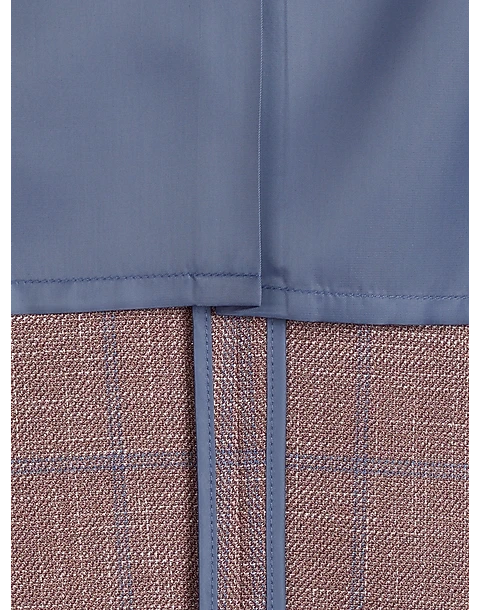 Pronto Uomo Modern Fit Notch Lapel Sport Coat, Rose Plaid 4 Pronto Uomo Modern Fit Notch Lapel Sport Coat, Rose Plaid - Image 4