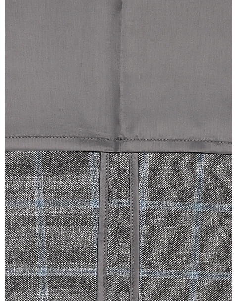 Pronto Uomo Modern Fit Notch Lapel Sport Coat, Gray Plaid 4 Pronto Uomo Modern Fit Notch Lapel Sport Coat, Gray Plaid - Image 4