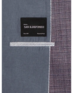 Joseph Abboud Modern Fit Sport Coat, Berry -Mens Dress Shirts Store MW40 16KC 07 JOSEPH ABBOUD BERRY TEXTURED ALT6