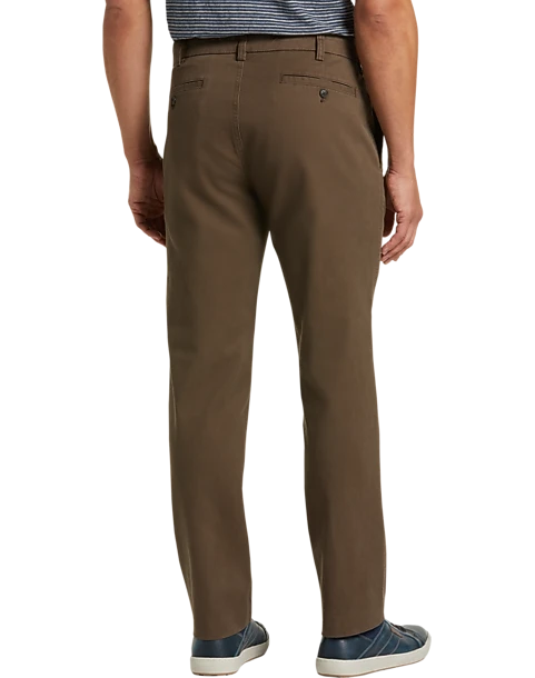 Joseph Abboud Modern Fit Chinos, Charcoal 2 Joseph Abboud Modern Fit Chinos, Charcoal - Image 2