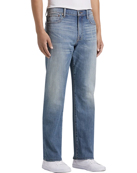 Lucky Brand 329 Tapered Leg Classic Fit Medium Wash Jeans, Anton 1 Lucky Brand 329 Tapered Leg Classic Fit Medium Wash Jeans, Anton
