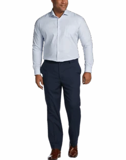 Awearness Kenneth Cole Modern Fit Dress Pants, Navy