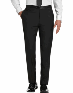 Pronto Uomo Modern Fit Tuxedo, Black -Mens Dress Shirts Store MW40 3G2P 10 PRONTO UOMO BLACK NEW ALT2