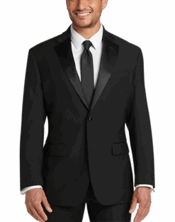 Pronto Uomo Modern Fit Tuxedo, Black