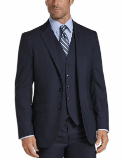 Joseph Abboud Modern Fit Suit Separates Coat, Charcoal Tic 8 Joseph Abboud Modern Fit Suit Separates Coat, Charcoal Tic -Mens Dress Shirts Store MW40 3H6M 70 JOSEPH ABBOUD BLUE TIC ALT6