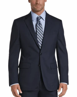 Joseph Abboud Modern Fit Suit Separates Coat, Blue Tic