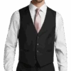 Calvin Klein Slim Fit Suit Separates Tuxedo Vest, Black