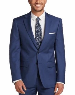 Calvin Klein X-Fit Slim Fit Suit Separates, Blue