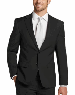 Calvin Klein Skinny Fit Suit Separates Coat, Black