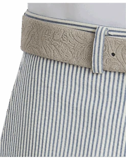 Lauren By Ralph Lauren Classic Fit Suit Separates Pants, Blue & White Seersucker -Mens Dress Shirts Store MW40 3VEU 76 LAUREN BY RALPH LAUREN BLUE WHITE SEERSUCKER ALT3