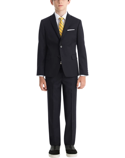 Lauren By Ralph Lauren Boys (Sizes 4-7) Suit Separates Pants, Black 1 Lauren By Ralph Lauren Boys (Sizes 4-7) Suit Separates Pants, Black
