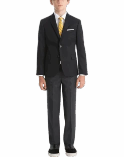 Lauren By Ralph Lauren Boys (Size 8-20) Coat, Charcoal