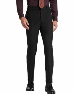 Egara Skinny Fit Suit Separate Pants, Black