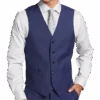 Joseph Abboud Modern Fit Suit Separates Vest, Blue