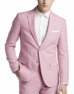 JOE Joseph Abboud Linen Slim Fit Suit Separates Jacket, Navy Blue