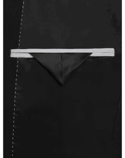 Wilke-Rodriguez Slim Fit Suit Separates Coat, Charcoal -Mens Dress Shirts Store MW40 3WED 02 WILKE RODRIGUEZ BLACK GRID ALT2