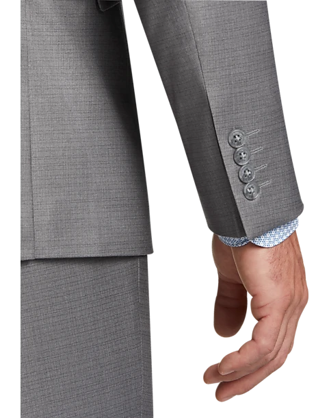 Wilke-Rodriguez Slim Fit Suit Separates Coat, Gray 2 Wilke-Rodriguez Slim Fit Suit Separates Coat, Gray - Image 2