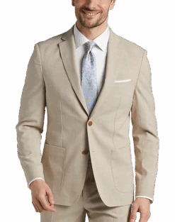 New Release 11 Michael Kors Modern Fit Suit Separates Coat, Tan