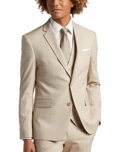 Egara Skinny Fit Notch Lapel Suit Separates Coat, Rose -Mens Dress Shirts Store MW40 3XEV 05 EGARA ORANGE TAN ALT5 1