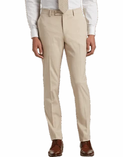Egara Skinny Fit Suit Separates Pants, Tan