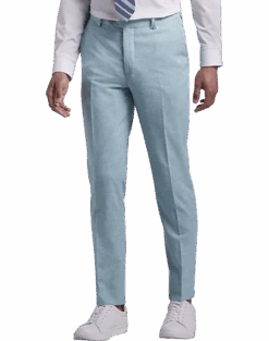 JOE Joseph Abboud Slim Fit Linen Blend Suit Separates Pants, Teal