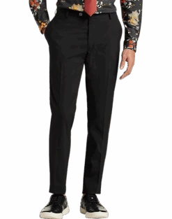 Paisley & Gray Slim Fit Suit Separates Pants, Jet Black