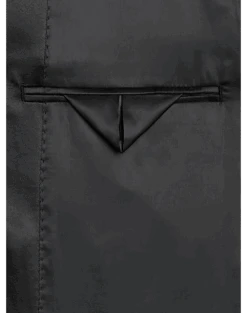 Calvin Klein Slim Fit Peak Lapel Suit Separates Tuxedo Jacket, Black 5 Calvin Klein Slim Fit Peak Lapel Suit Separates Tuxedo Jacket, Black -Mens Dress Shirts Store MW40 3XV0 10 CALVIN KLEIN FORMAL ALT2