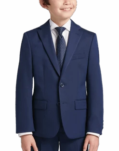 Michael Strahan Boys Suit Separates Jacket, Blue