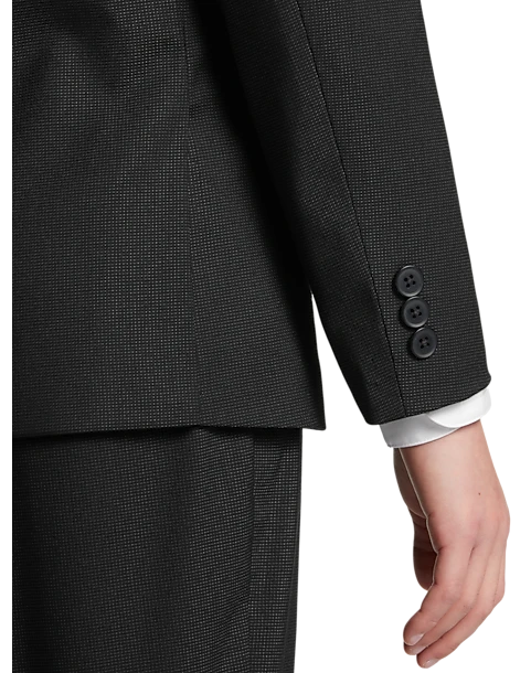 Michael Strahan Boys Suit Separates Jacket, Black 2 Michael Strahan Boys Suit Separates Jacket, Black - Image 2