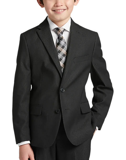 Michael Strahan Boys Suit Separates Jacket, Black 1 Michael Strahan Boys Suit Separates Jacket, Black