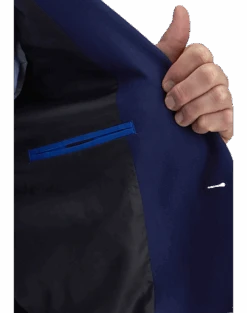Haggar Smart Wash™ Classic Fit Suit Separates Coat, Black -Mens Dress Shirts Store MW40 3Y4R 01 HAGGAR NAVY SOLID ALT3 1