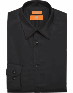 Egara Skinny Fit Dress Shirt, Black