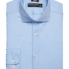 Pronto Uomo Modern Fit Dress Shirt, Blue Herringbone