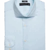 Pronto Uomo Modern Fit Spread Collar Dress Shirt, Teal Check