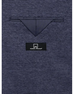 Michael Strahan Modern Fit 2 Button Soft Jacket, Blue 5 Michael Strahan Modern Fit 2 Button Soft Jacket, Blue -Mens Dress Shirts Store MW40 6KMF 14 MICHAEL STRAHAN BLUE ALT2 3
