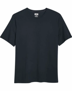 Joseph Abboud Modern Fit Luxe Cotton Jersey Knit Crew Neck T-Shirt, Navy
