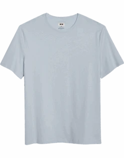 Joseph Abboud Modern Fit Luxe Cotton Jersey Knit Crew Neck T-Shirt, Light Blue