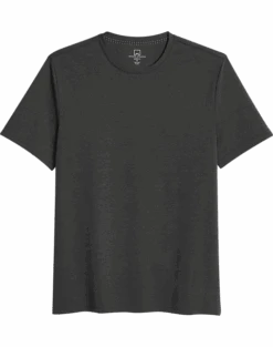 Michael Strahan Modern Fit Crew Neck T-Shirt, Charcoal