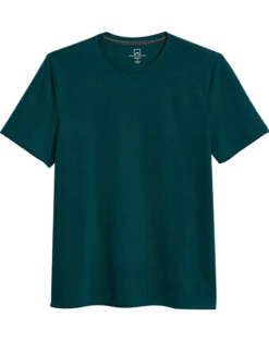 Michael Strahan Modern Fit Crew Neck T-Shirt, Teal