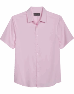Paisley & Gray Slim Fit Spread Collar Sport Shirt, Pink