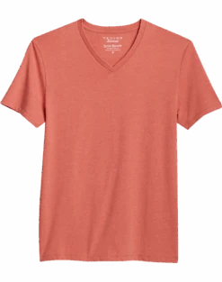 Lucky Brand Classic Fit Burnout T-Shirt, Orange