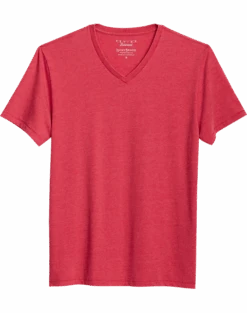 Lucky Brand Classic Fit Burnout T-Shirt, Red